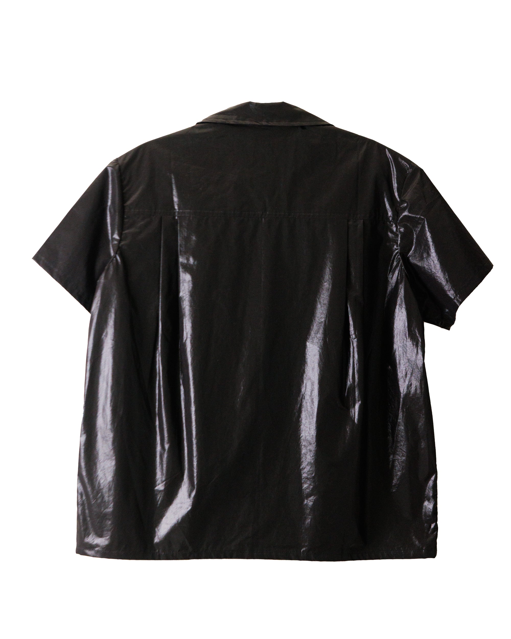 Black Bullet Hole Lacquered Shirt