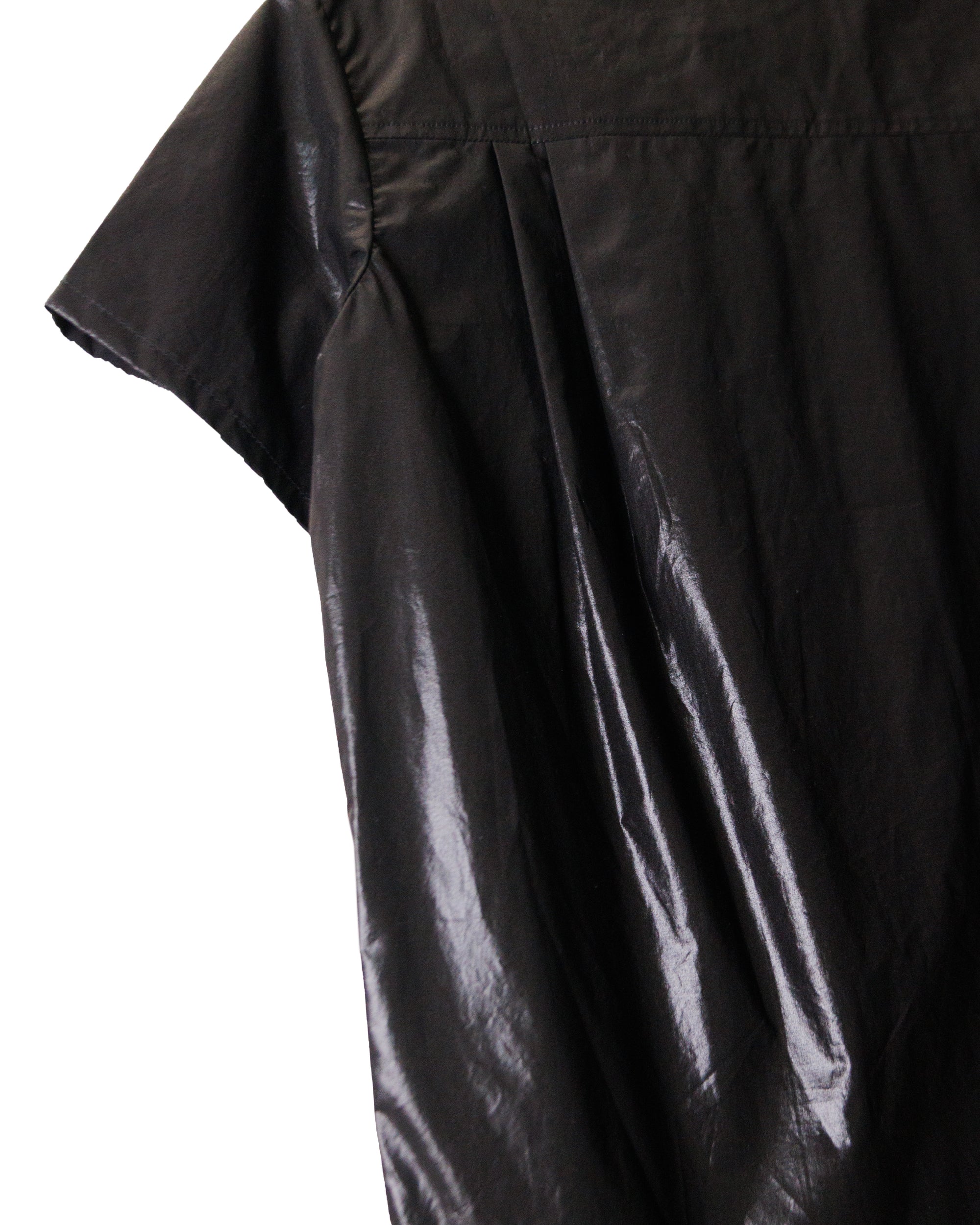 Black Bullet Hole Lacquered Shirt