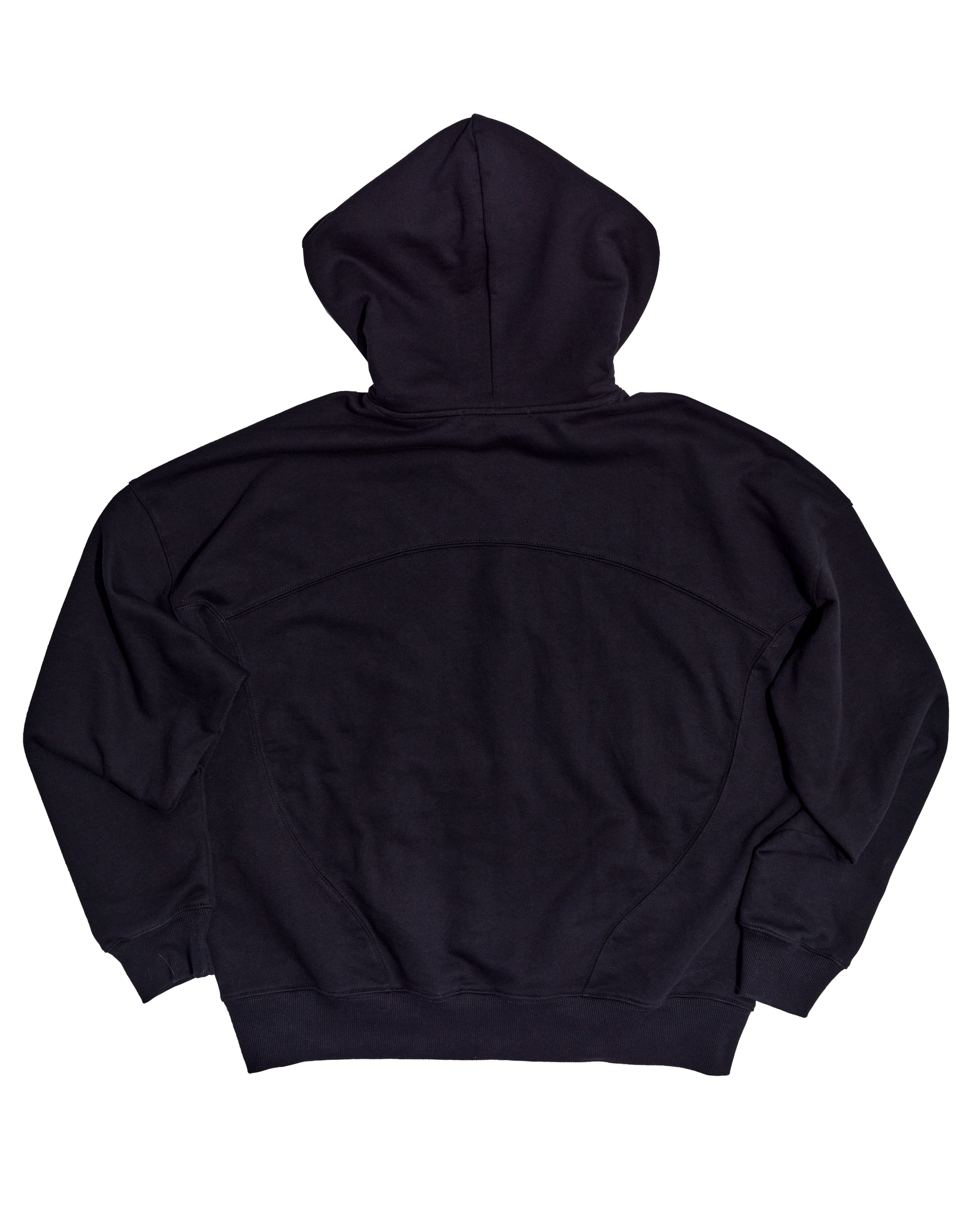 Black College tie hoodie (Comes with tie)