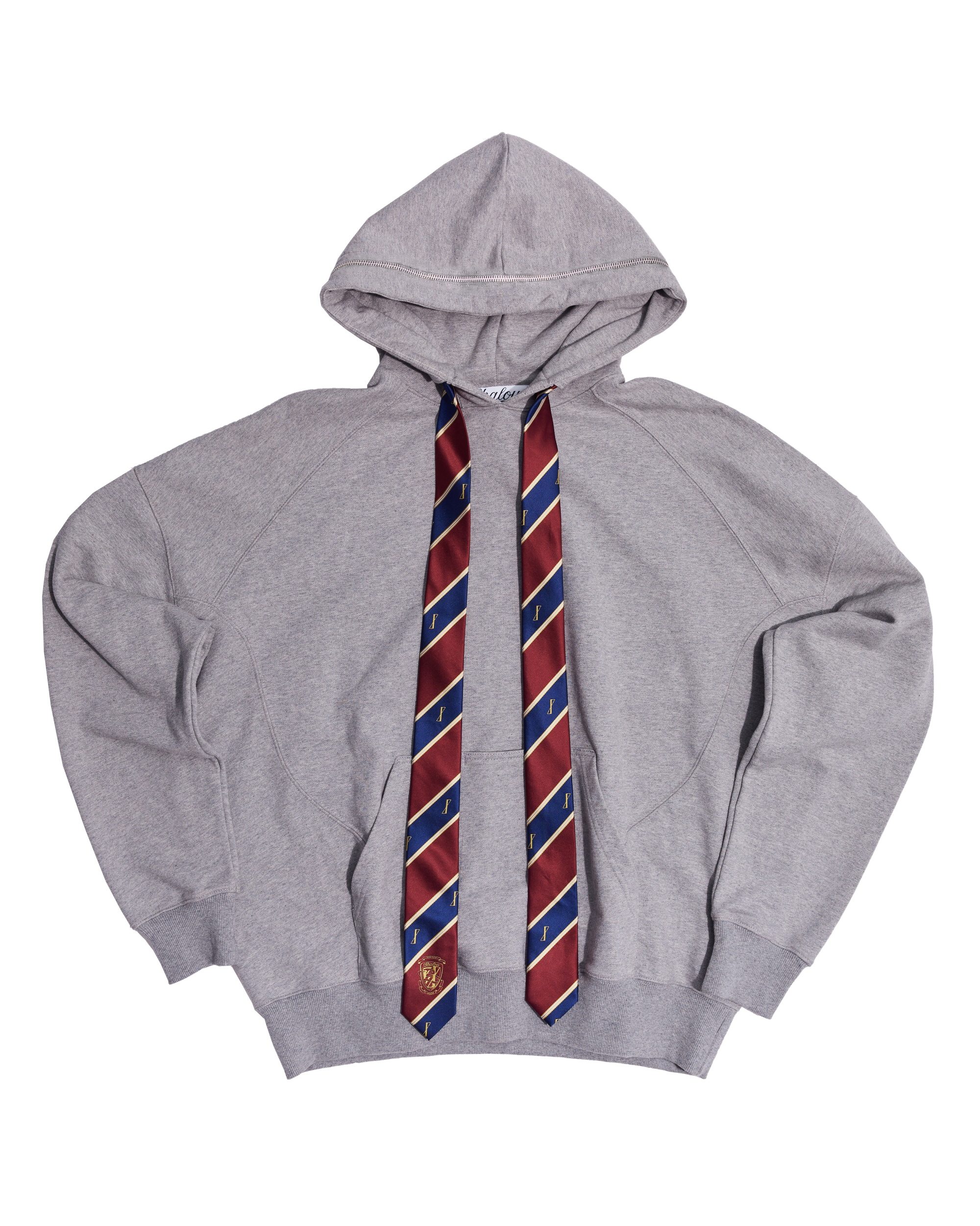 College tie hoodie (Comes with tie)