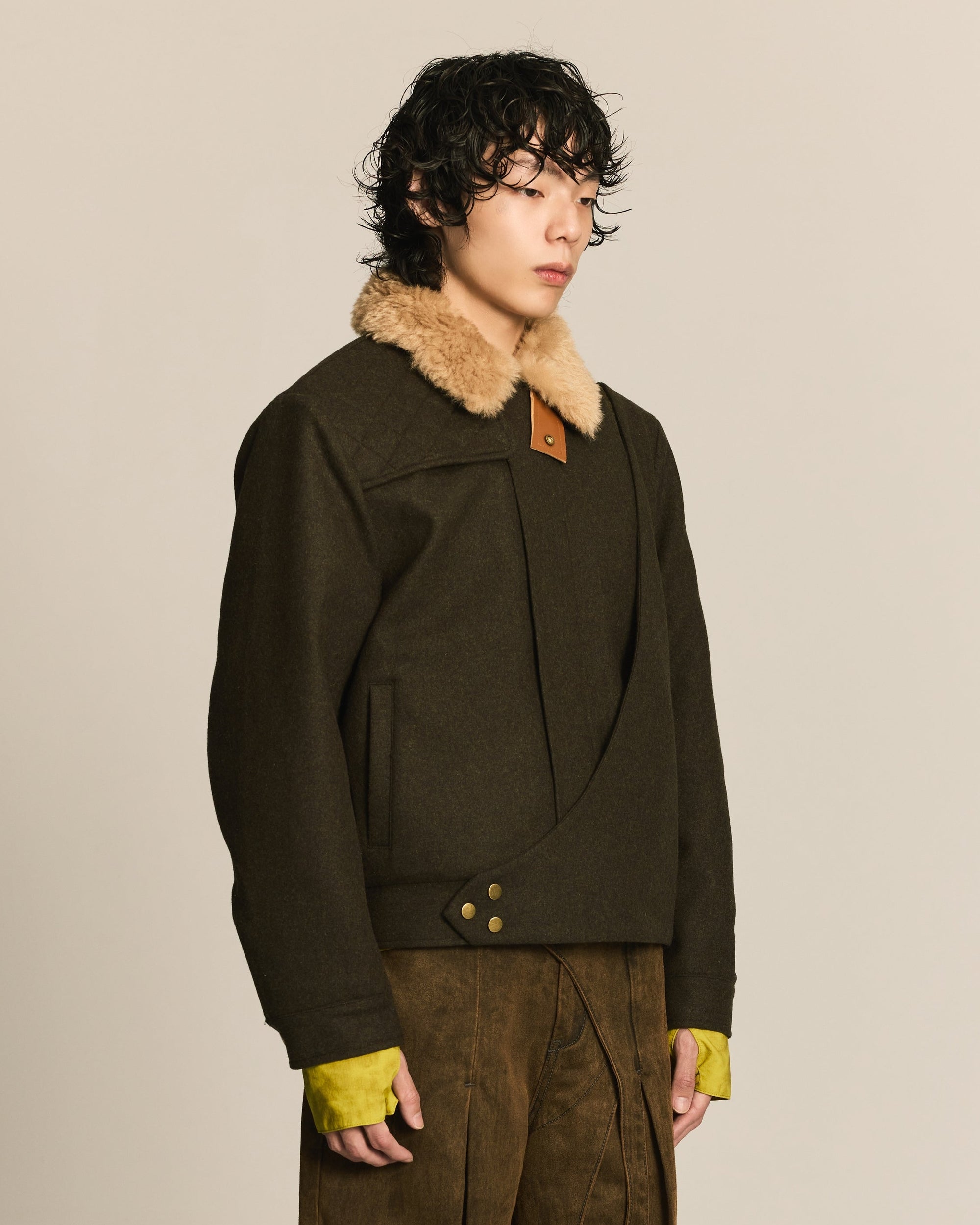 Green Spiral Hunter Jacket