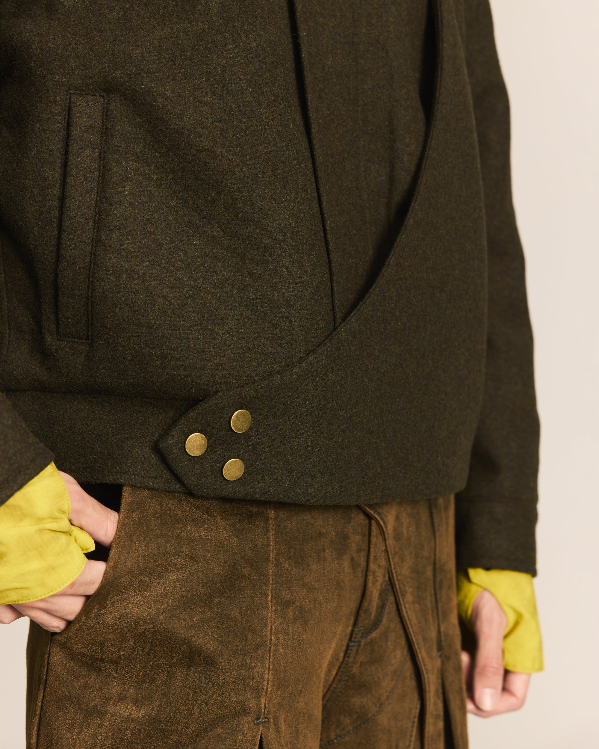 Green Spiral Hunter Jacket