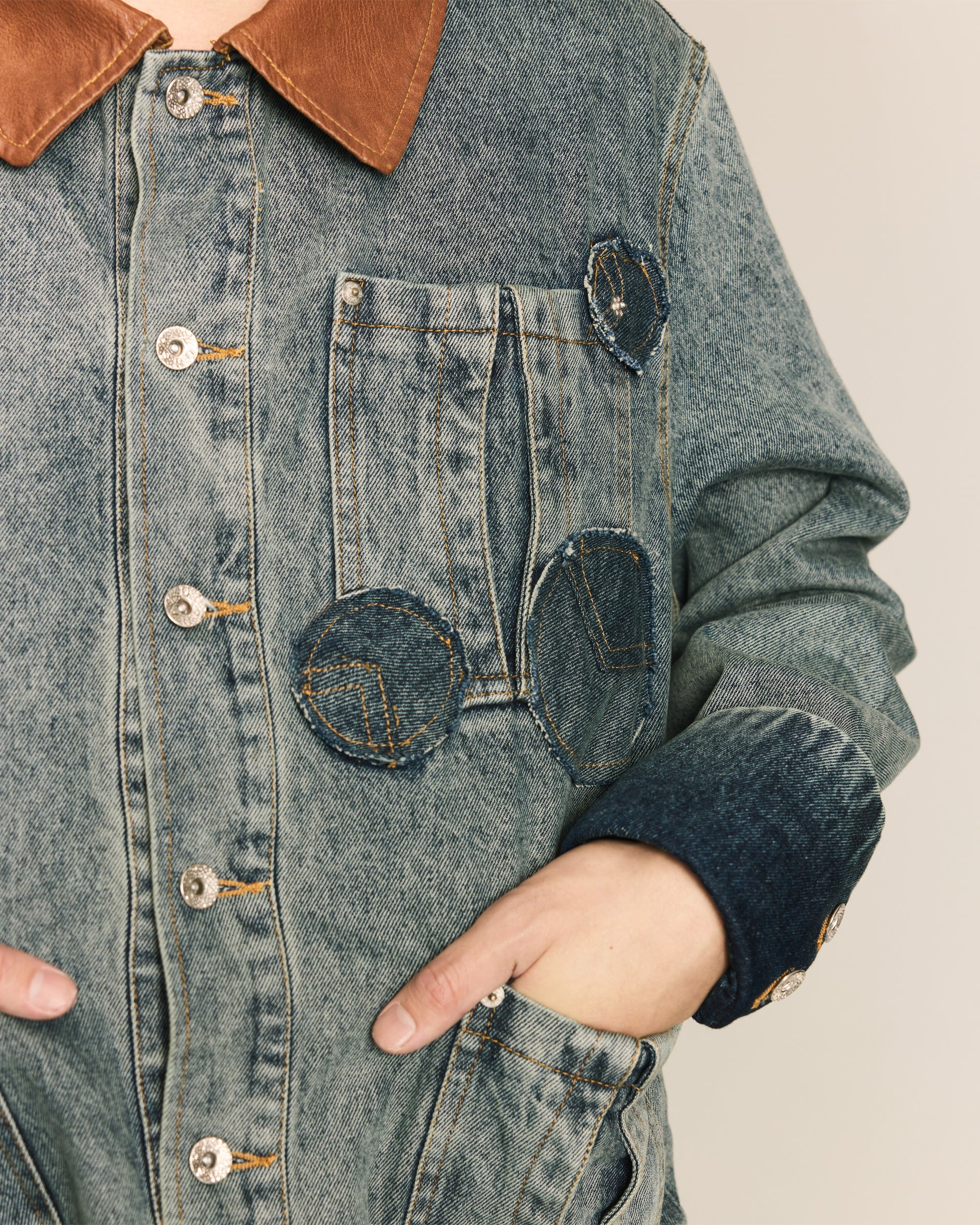 Trace Patch Denim Jacket