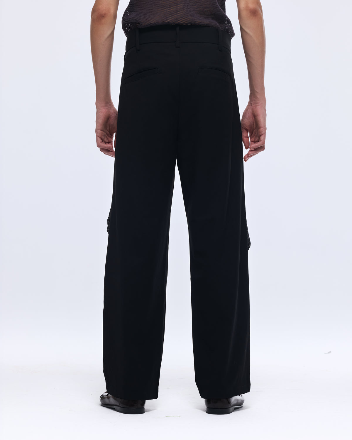 Black Arc Pocket Trousers