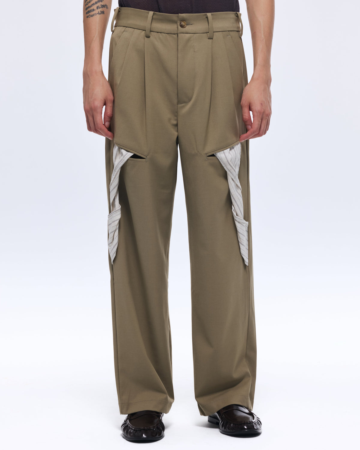Green Arc Pocket Trousers