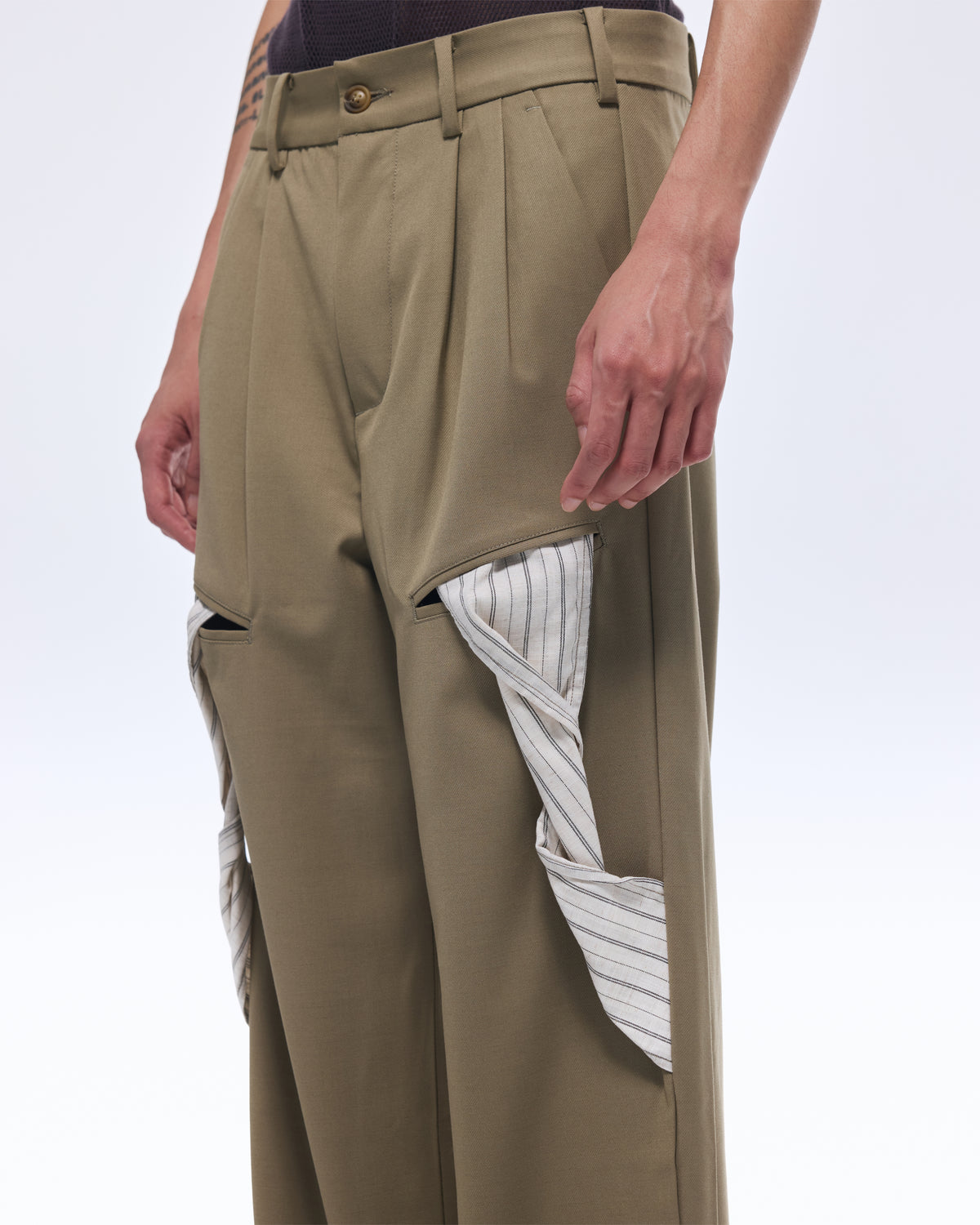 Green Arc Pocket Trousers