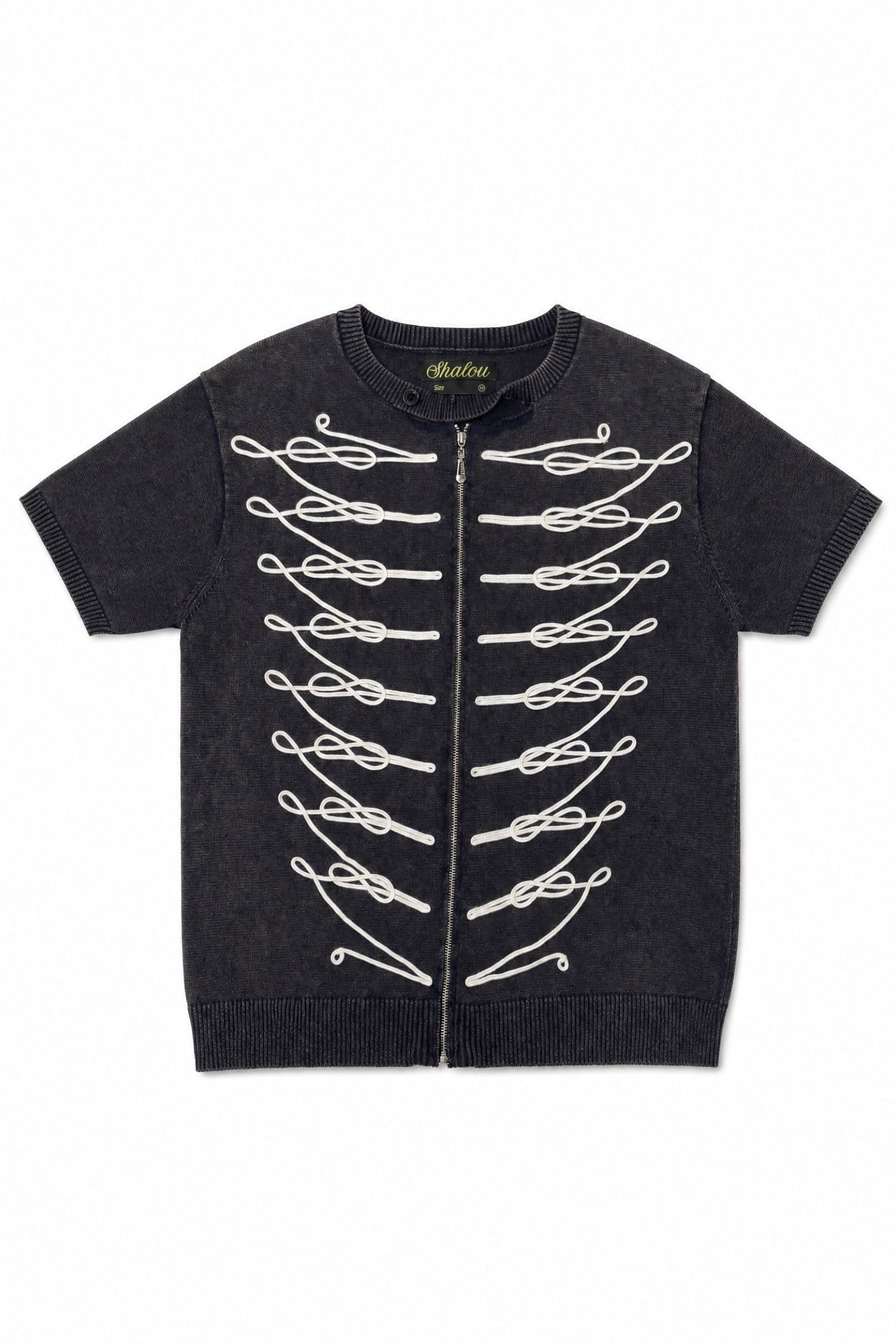 Navy Napoleon Zip Knit（Pre order / 預購款）