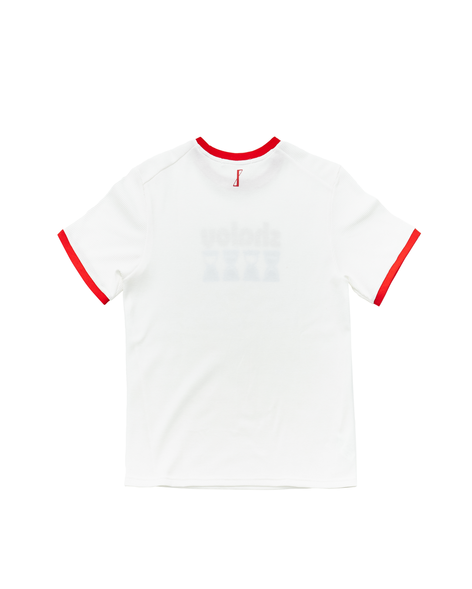 White Waffle Ringer T-Shirt