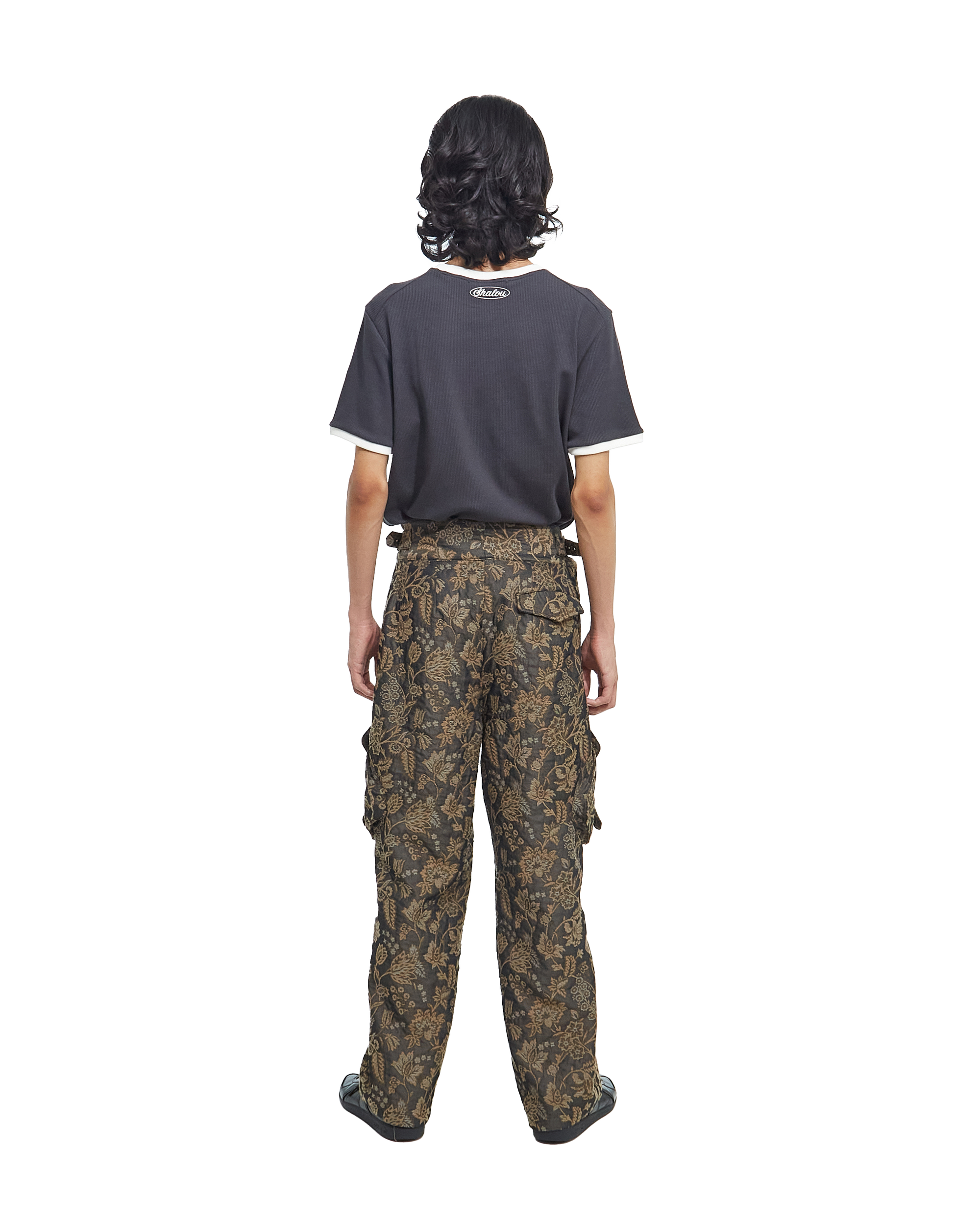 Flower Gurkha Pants