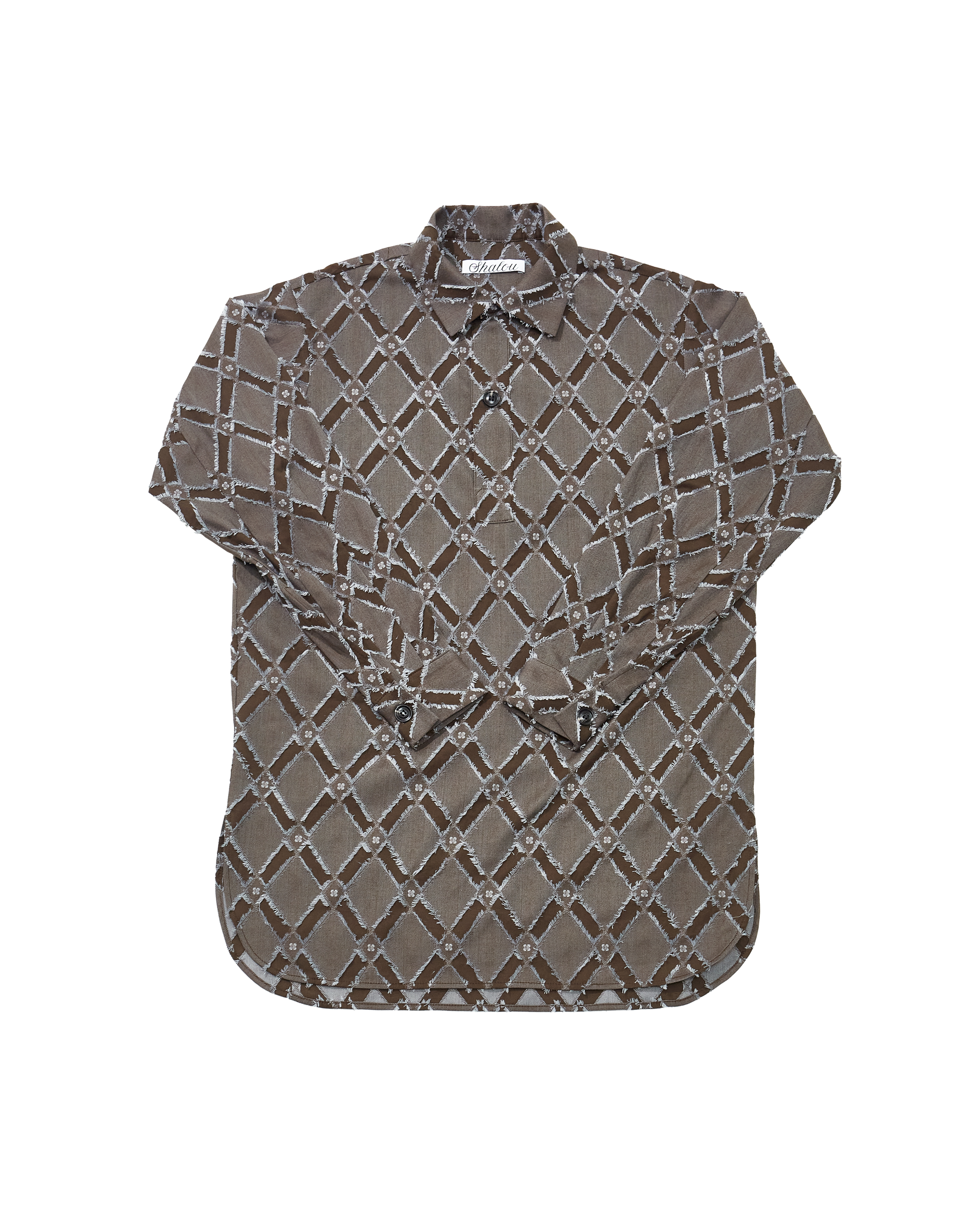 Brown Swedish military shirt