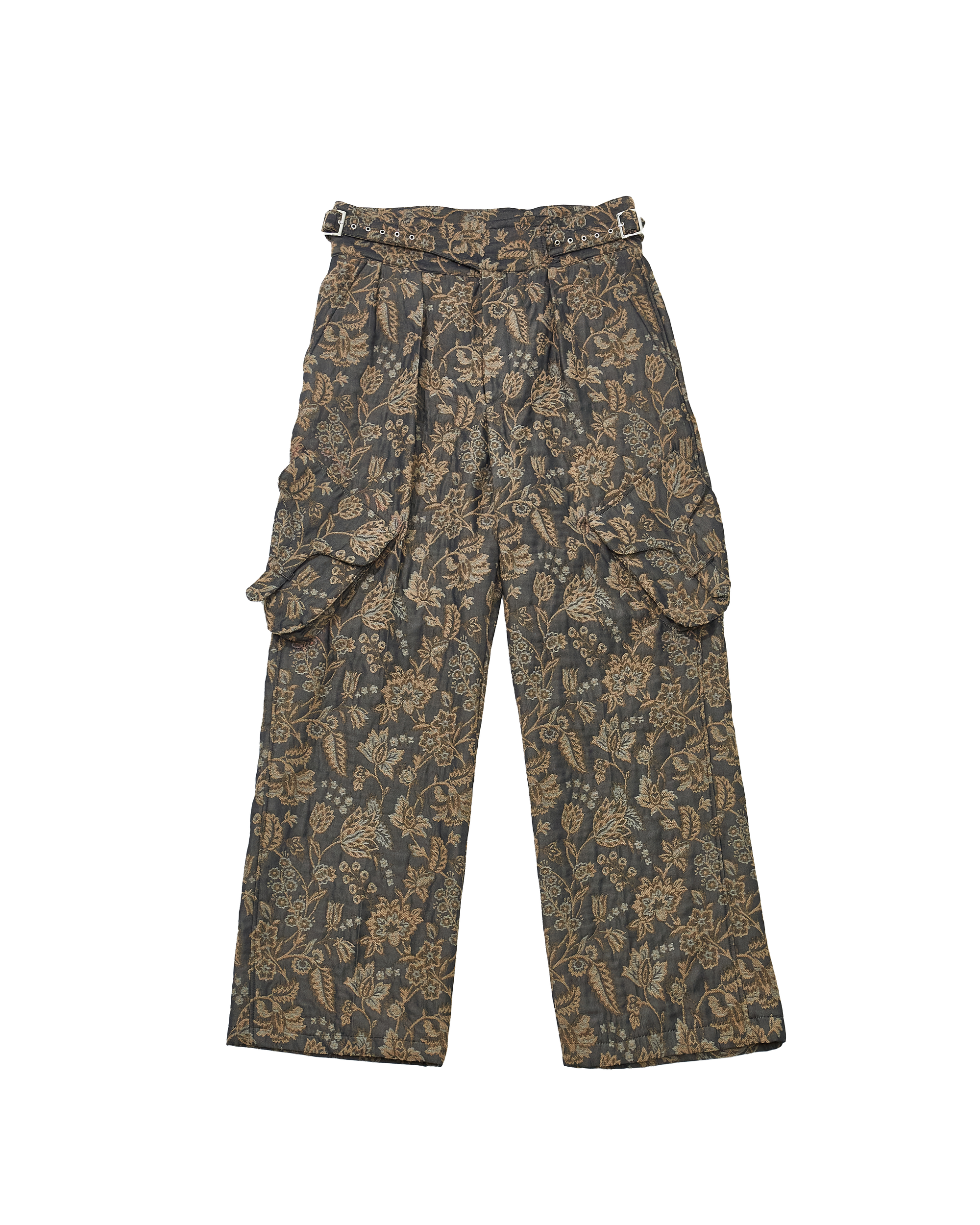 Flower Gurkha Pants