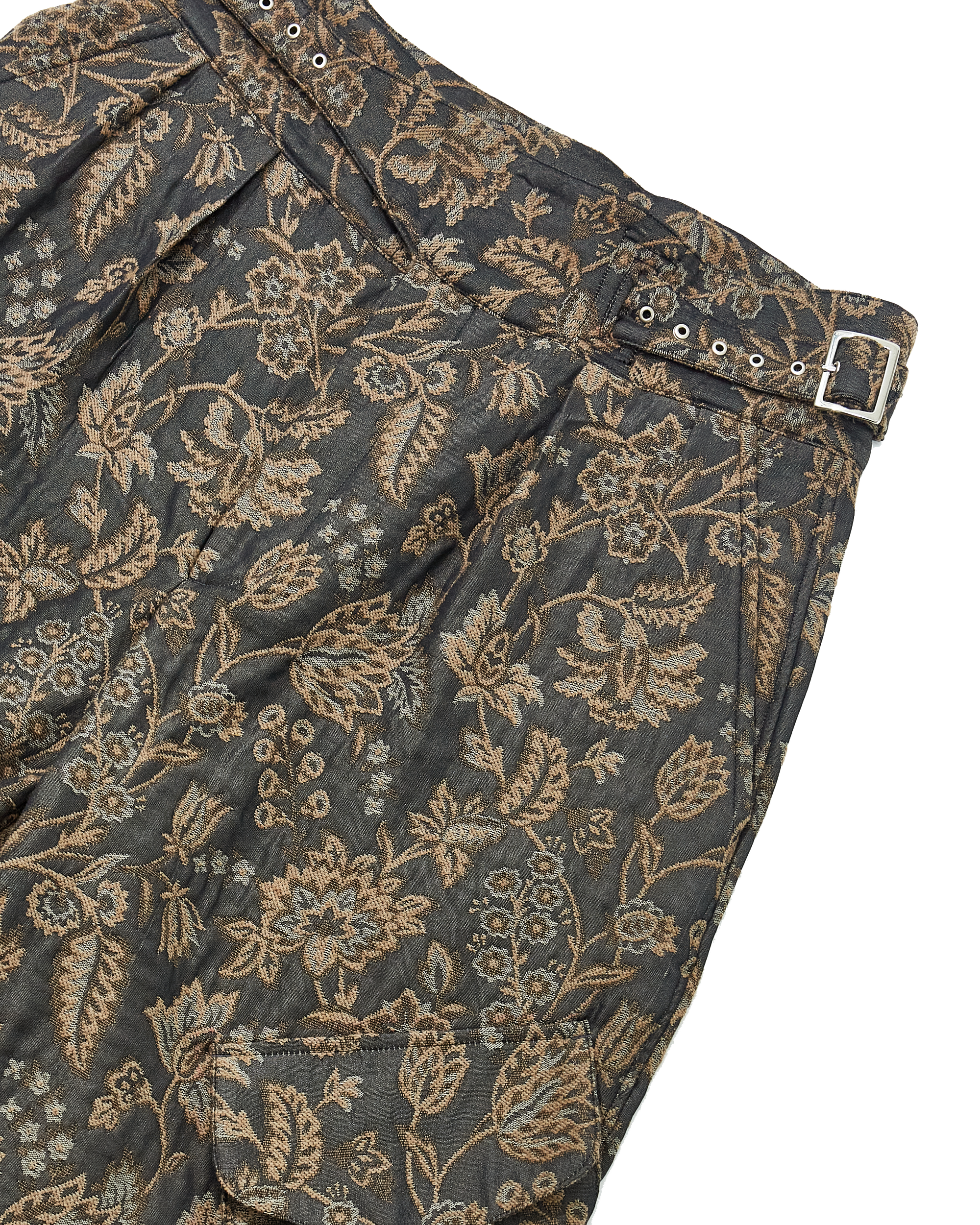 Flower Gurkha Pants