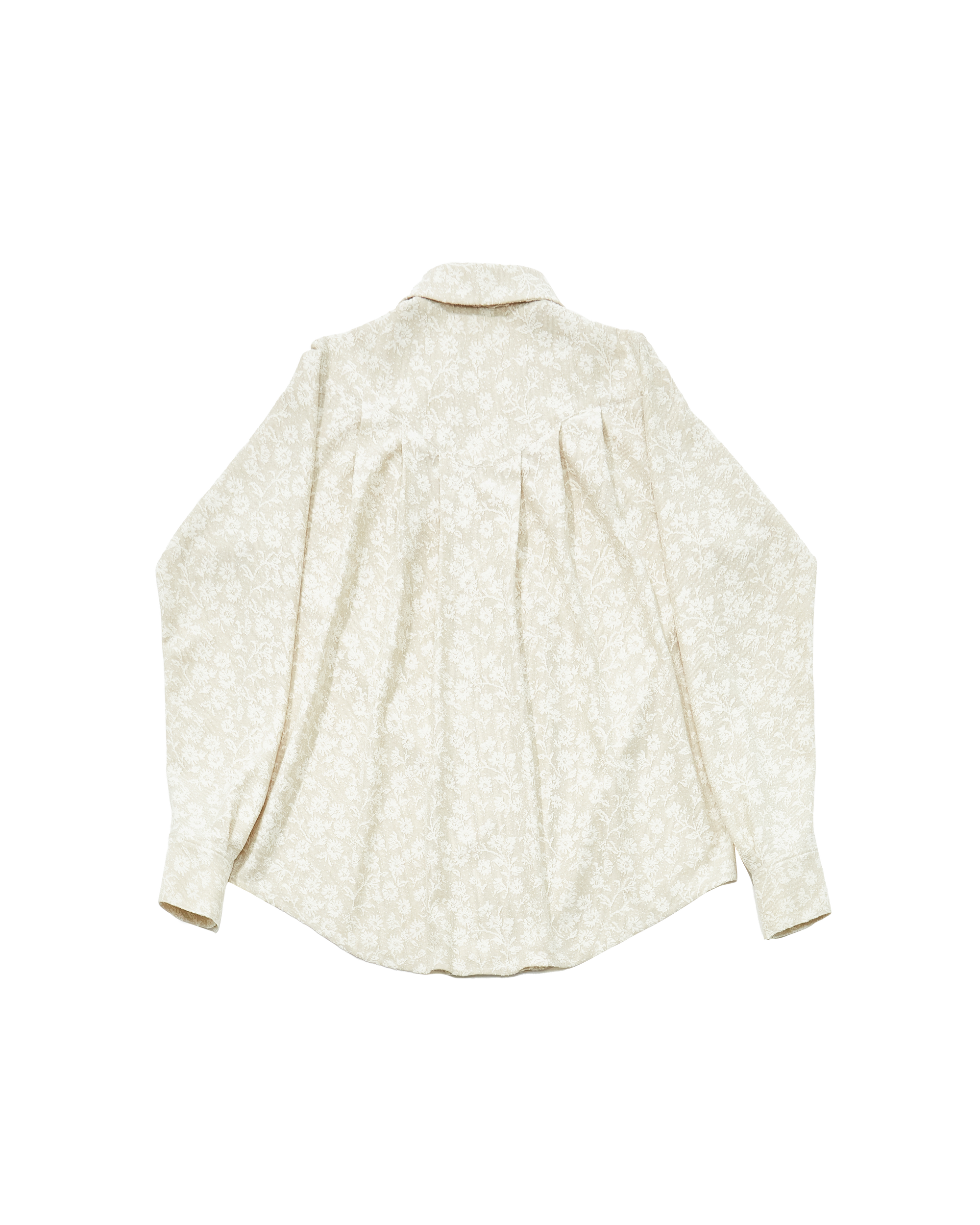 White Lace Zipper Shirt